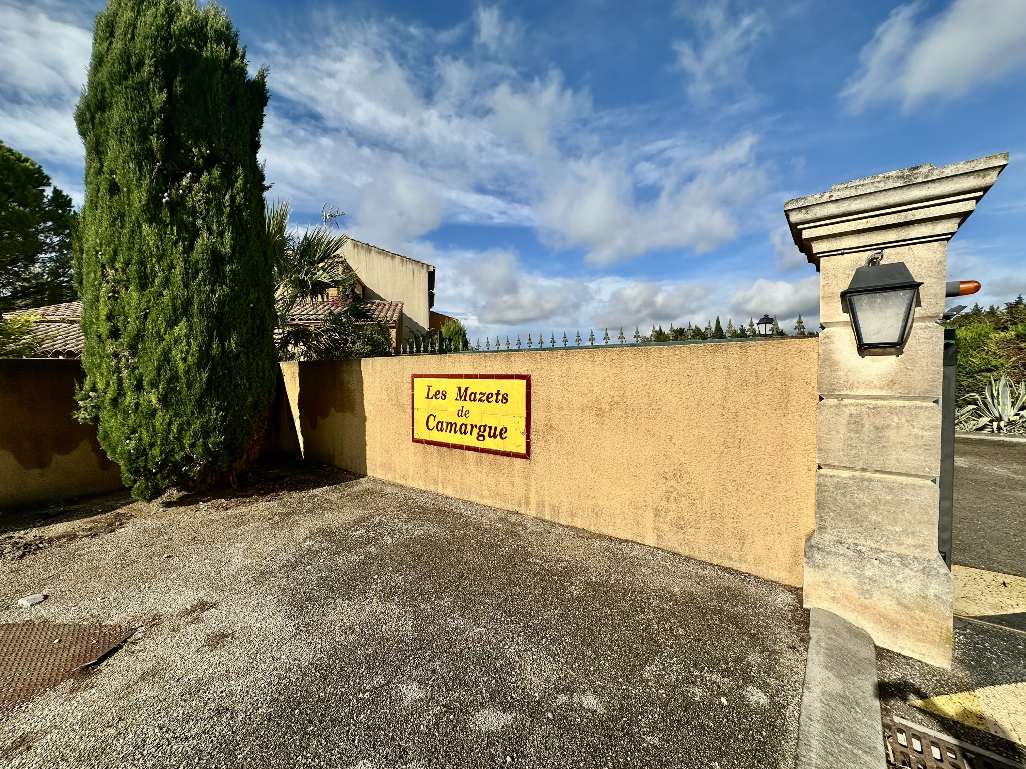 Entrée de la résidence